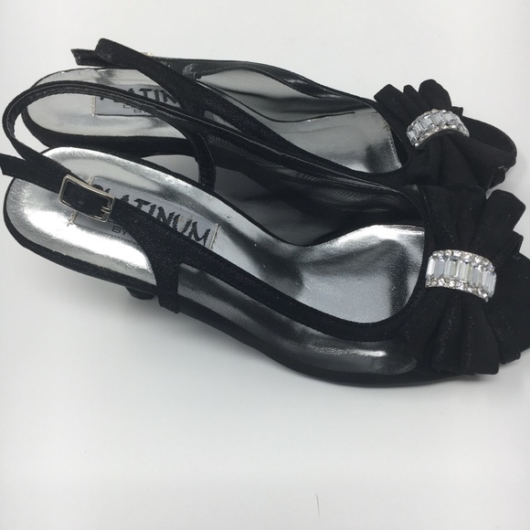 Platinum Collection by Jade Black Mesh Satin - Picture 5 of 13